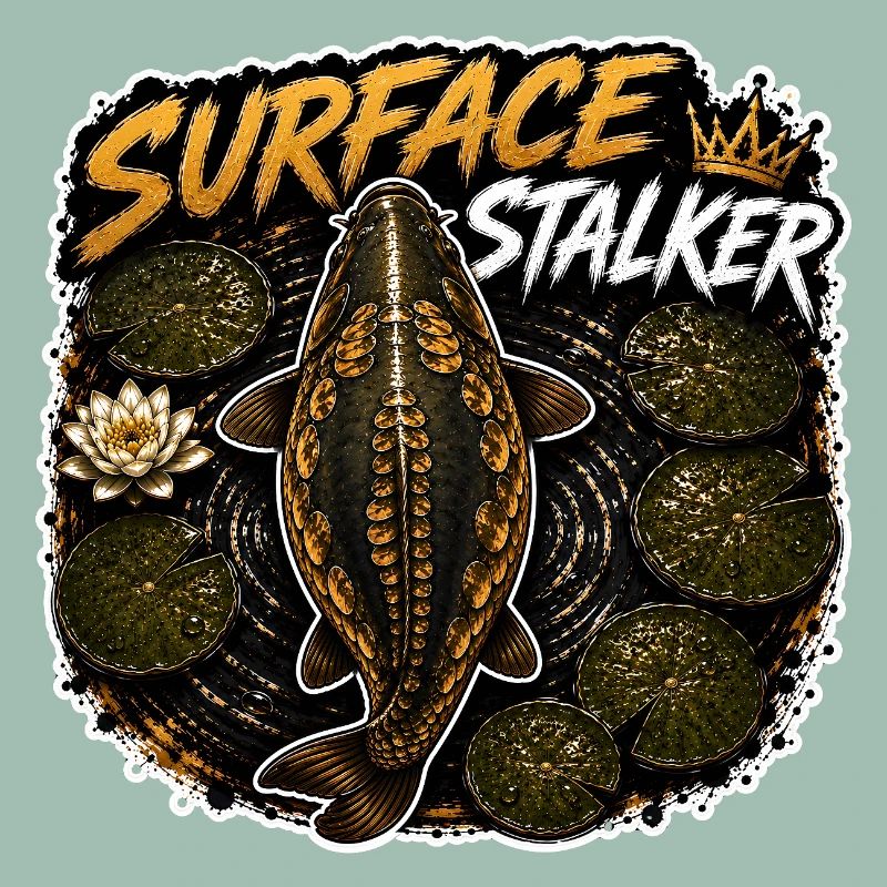 Conception de la pêche à la carpe de surface Stalker