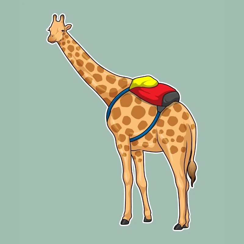 Giraffe Student Backpack School