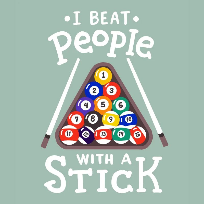 Billard Poolspieler