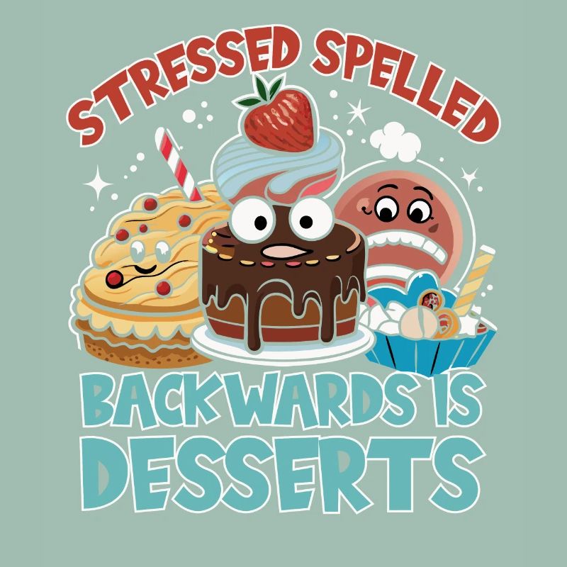 Stressed Spelled Backwards Desserts