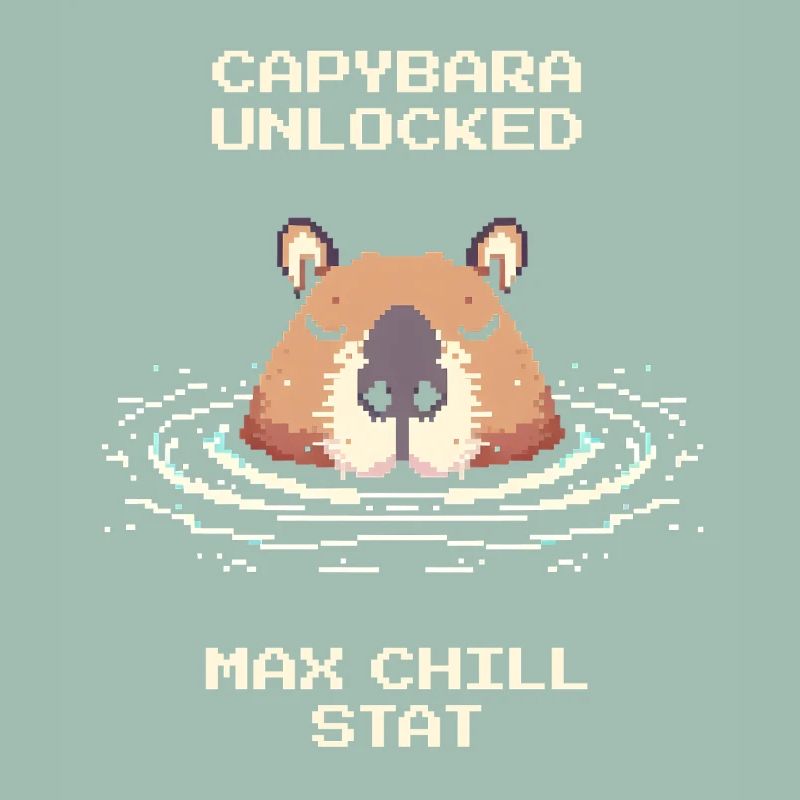 Capybara freigeschaltet – Max Chill | Meme
