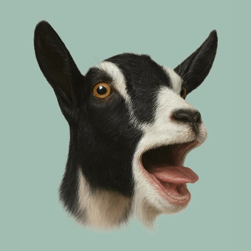 Chèvre Chèvre Élevage Chèvre Fermier Chèvre Noire