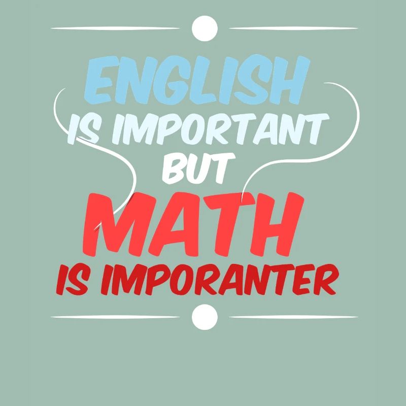 Math Math Math Professeur de mathématiques Mathématicien