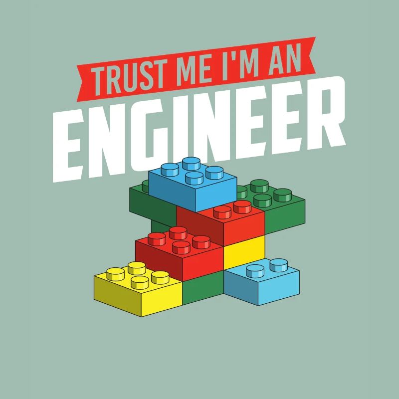 Trust Me I’m An Engineer Brick Builder Block Build