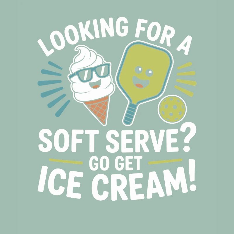 Pickleball Spieler Looking For Soft Serve Dinking