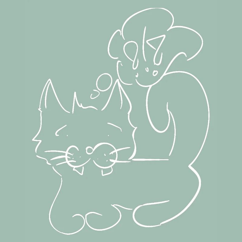 Cat white