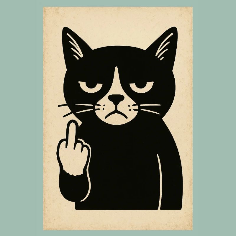 Grumpy Kitten