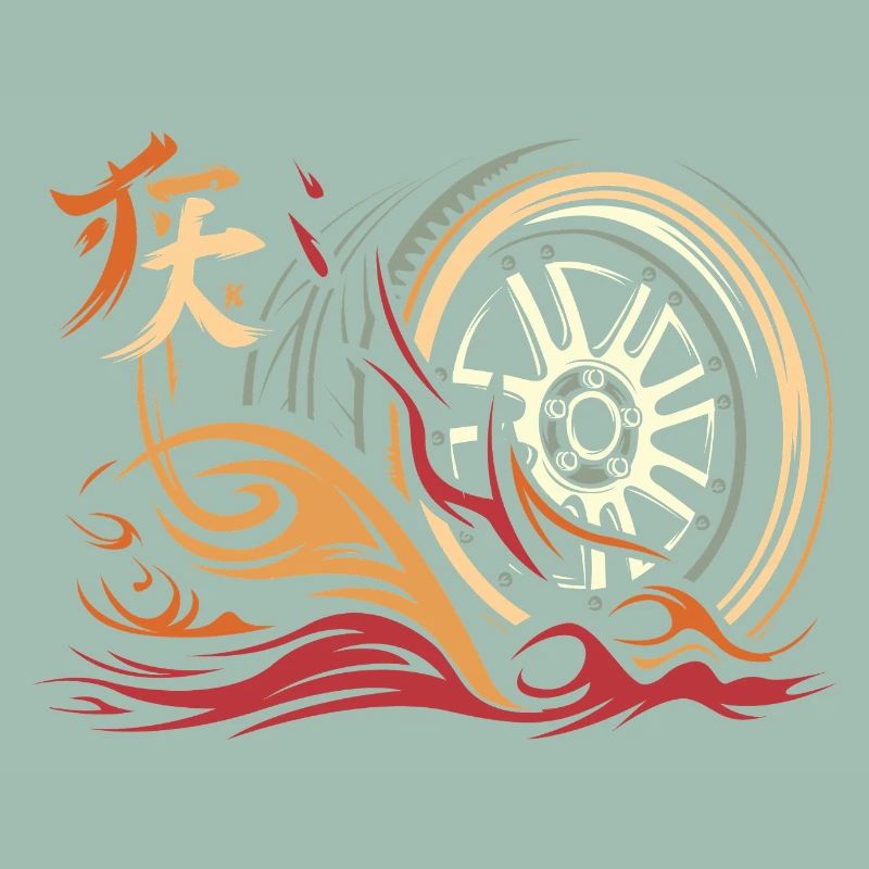 Retro Speed Rim – Dynamic Racing Design