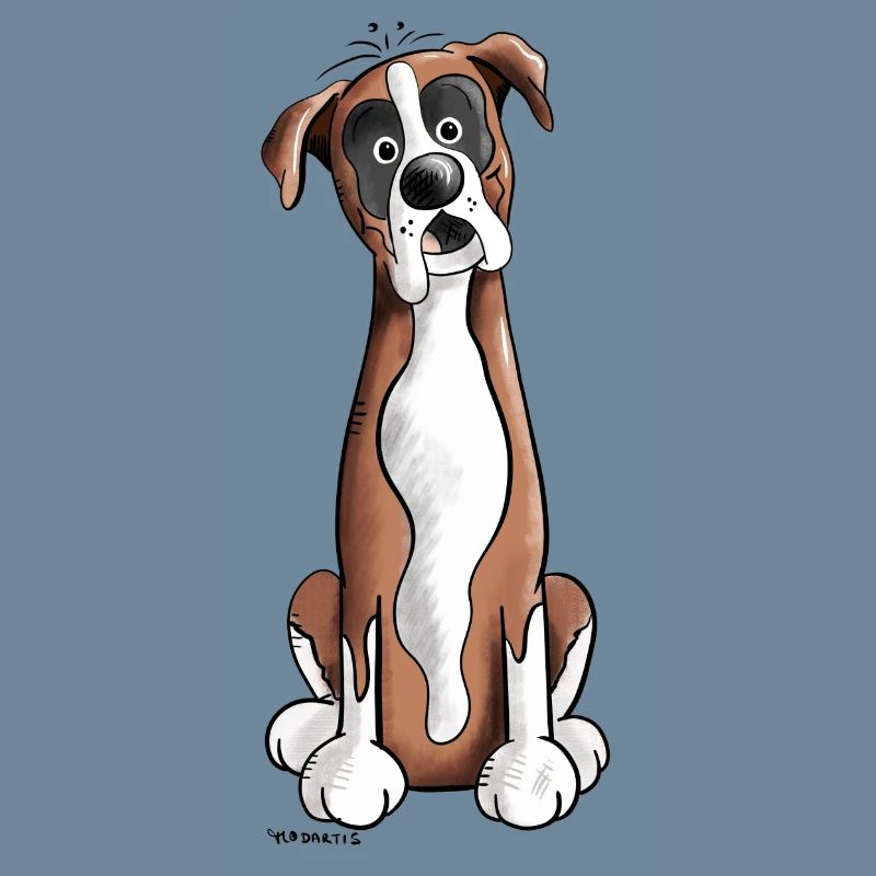 Funny Deutscher Boxer