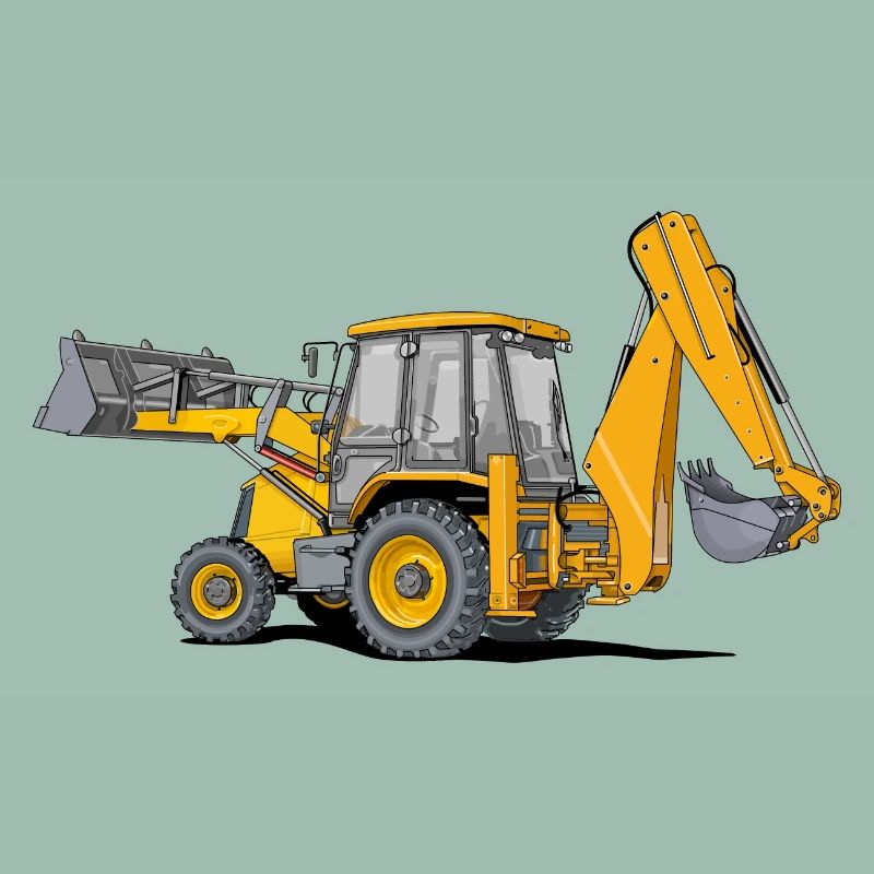 Backhoe Loader Tractor