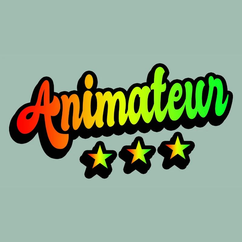 Animateur Regenbogen Design