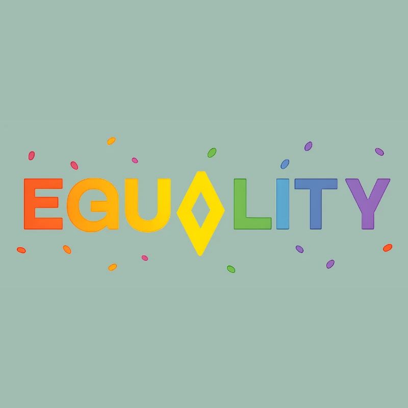 Égalité – Déclaration colorée pour la diversité et le respect