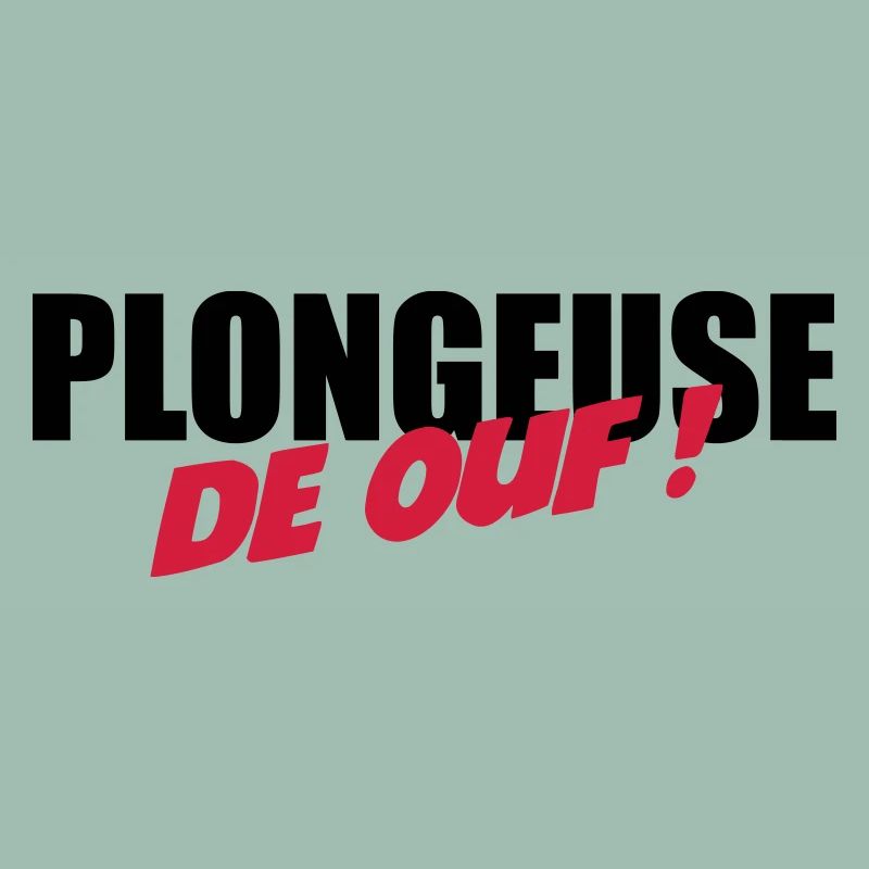 Plongeuse de ouf !