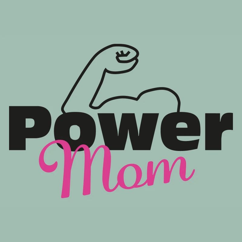 Power Mom black-pink