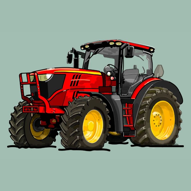 Traktor rot