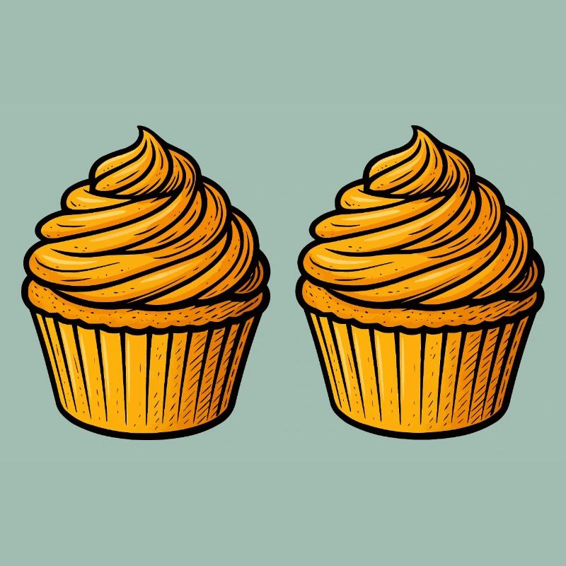 Cupcake Baking Comic