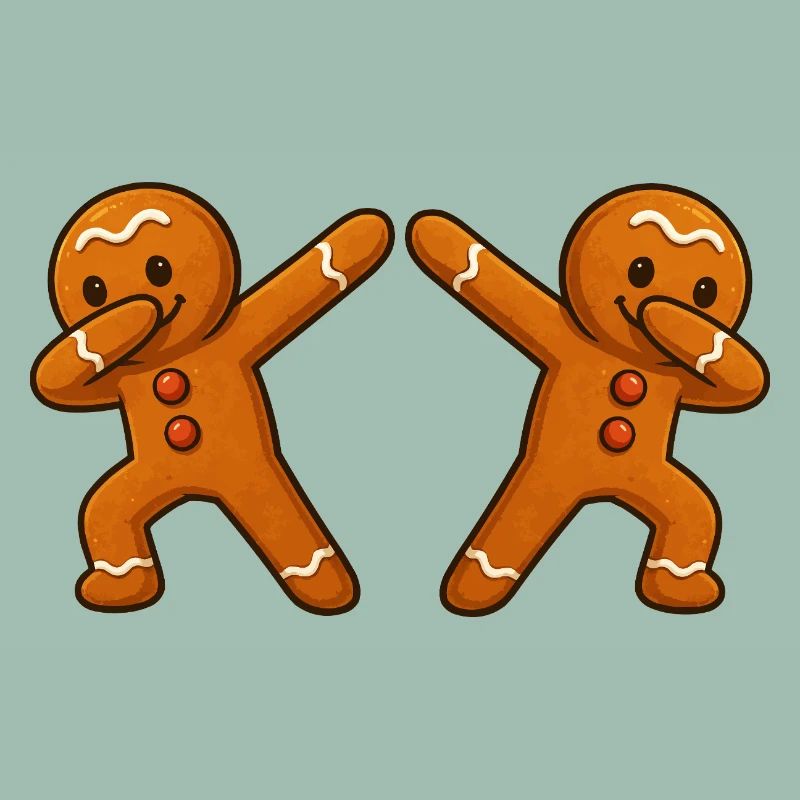 Lebkuchenmann Dabbing 2