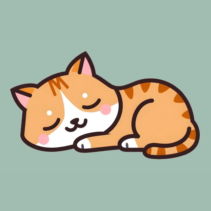 chat endormi