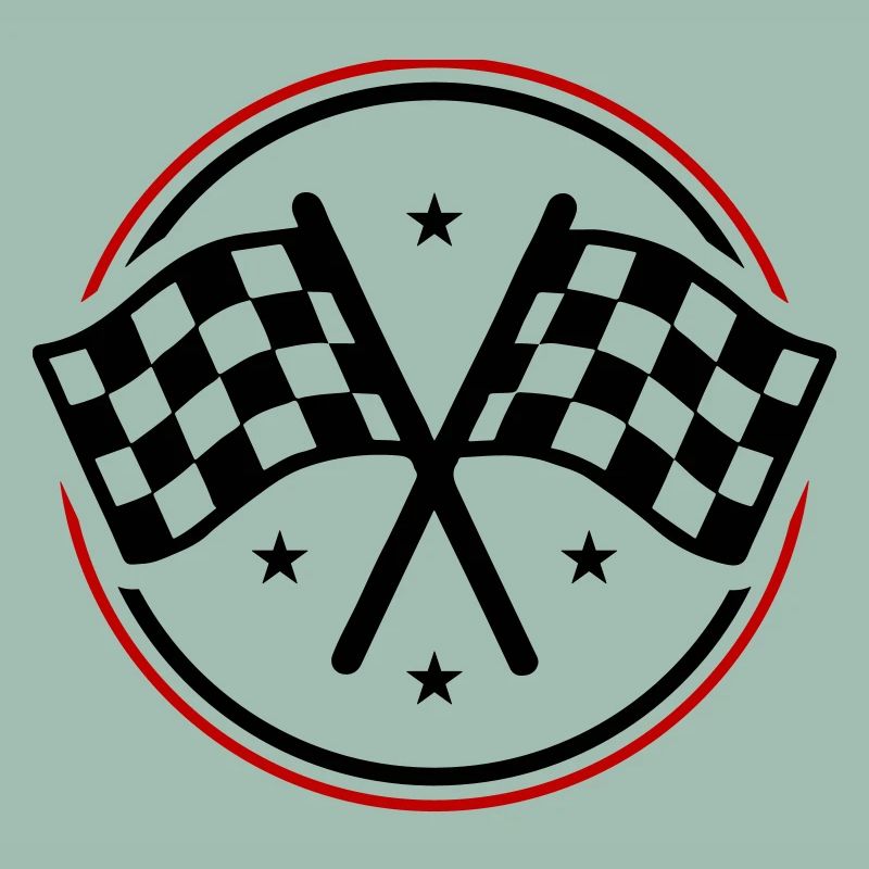 Drapeau de course à damier