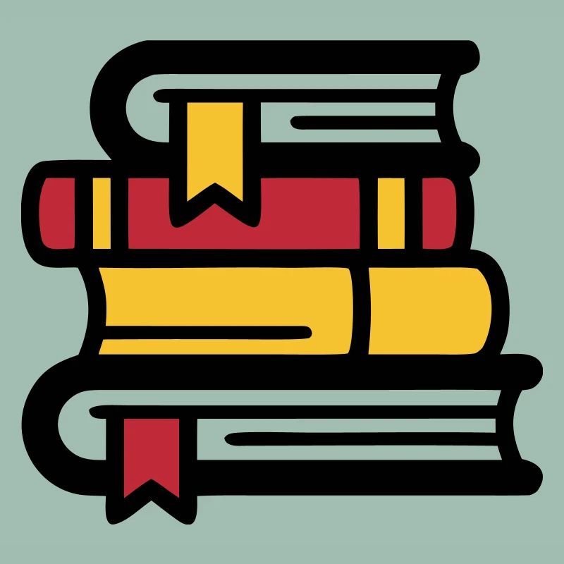 Book Stack Reading BookTok Colorful