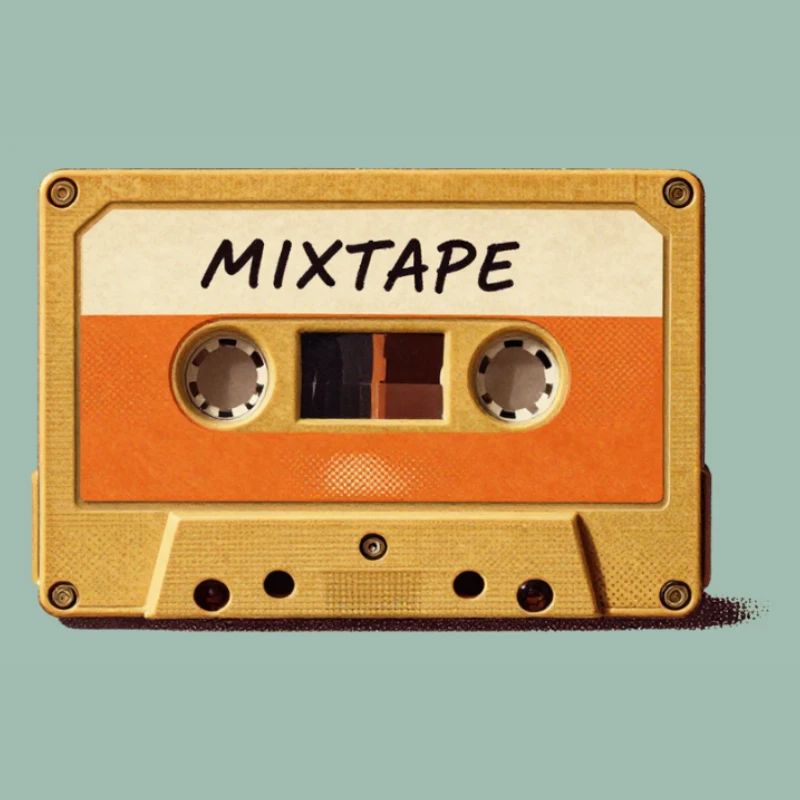 Mixtape Cassette rétro