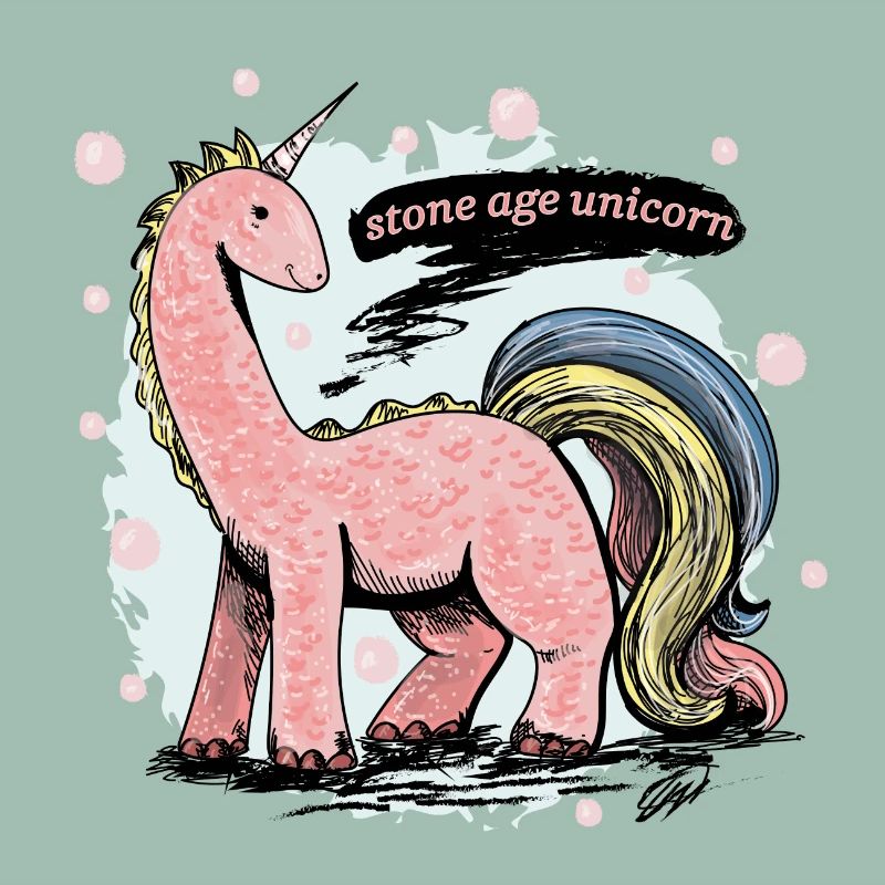 Steinzeit Einhorn