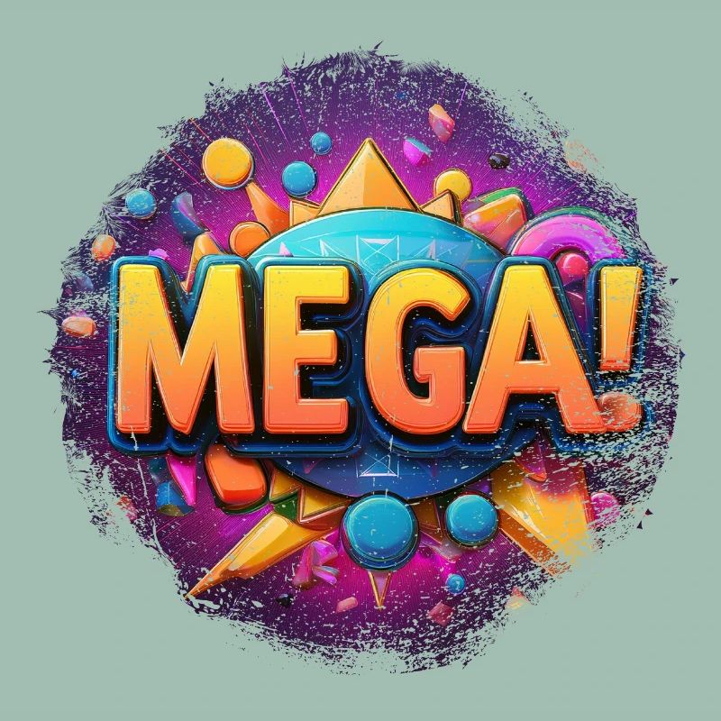 méga texte en 3D