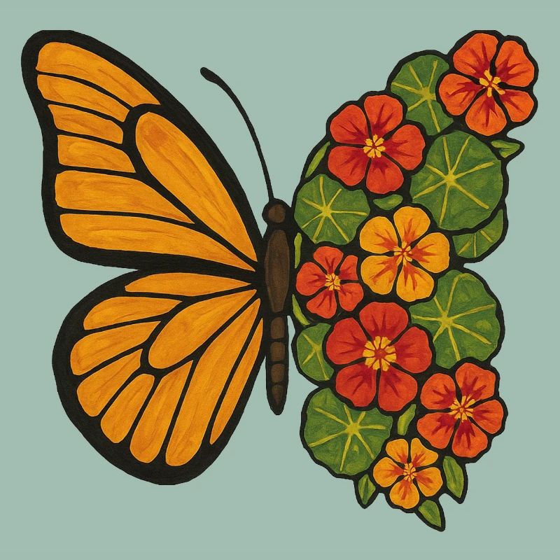 Butterfly Bloom Split