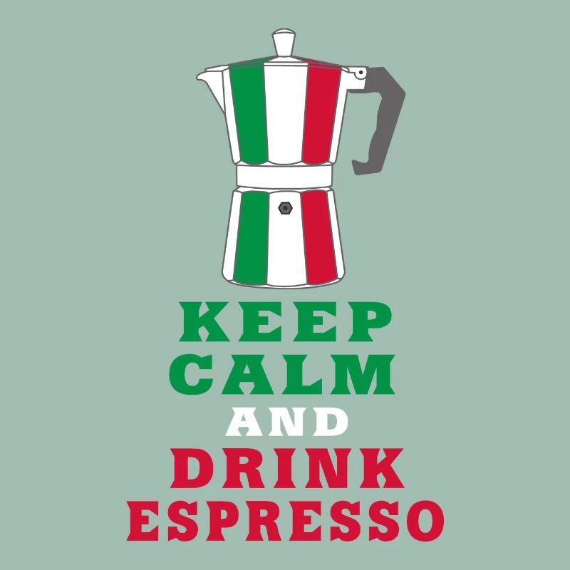 Keep Calm and Drink Espresso Design / Geschenkidee