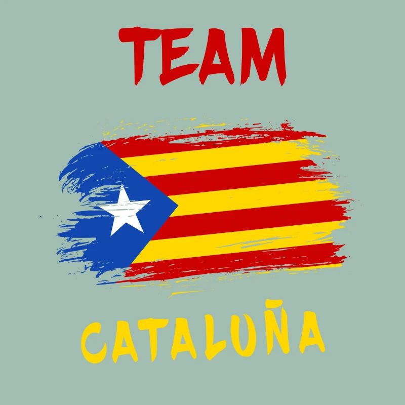 Design du drapeau de l'équipe de Catalogne
