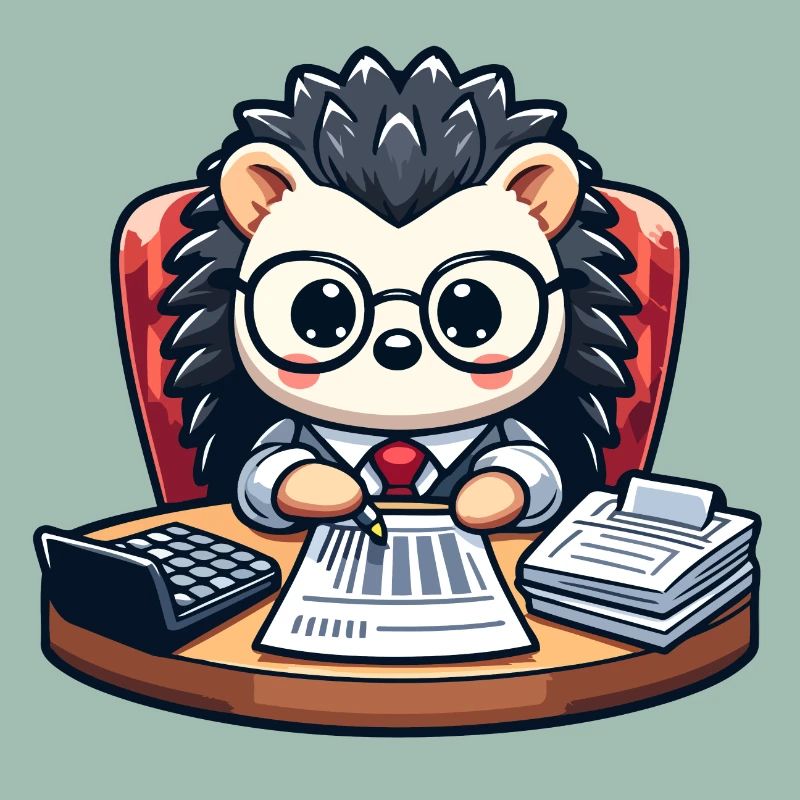 Hérisson comptable : la bestiole calculatrice