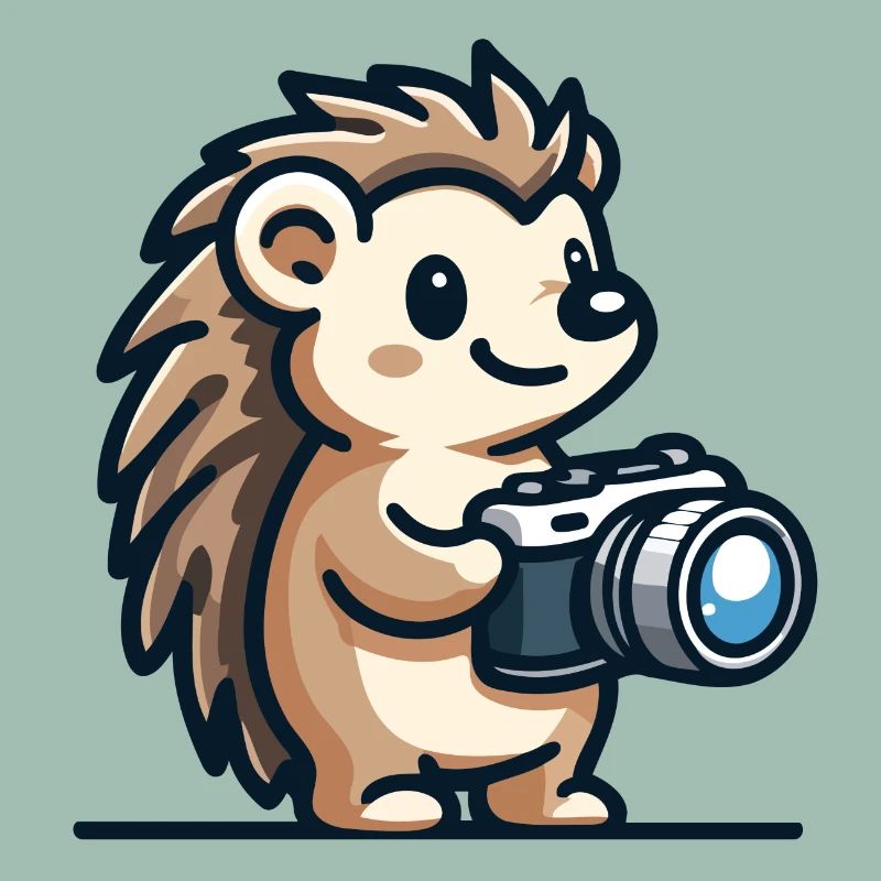 Instantané Hérisson : Le copain Shutterbug