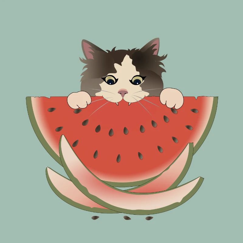 Délice de pastèque Chat
