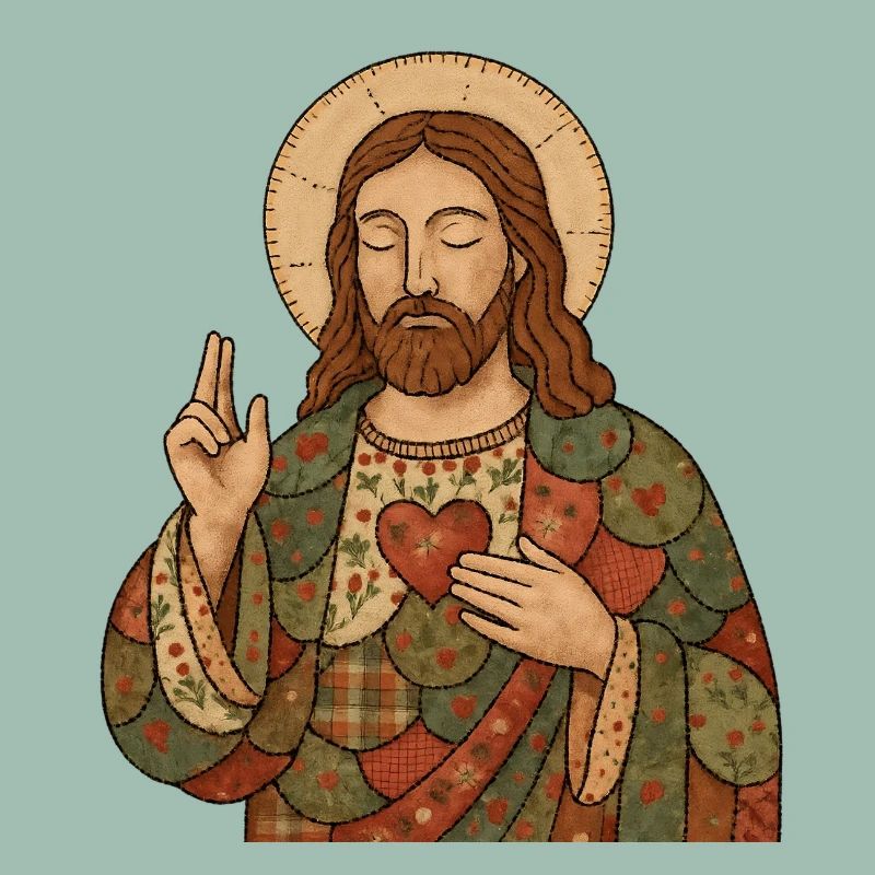 Weihnachten Patchwork Jesus