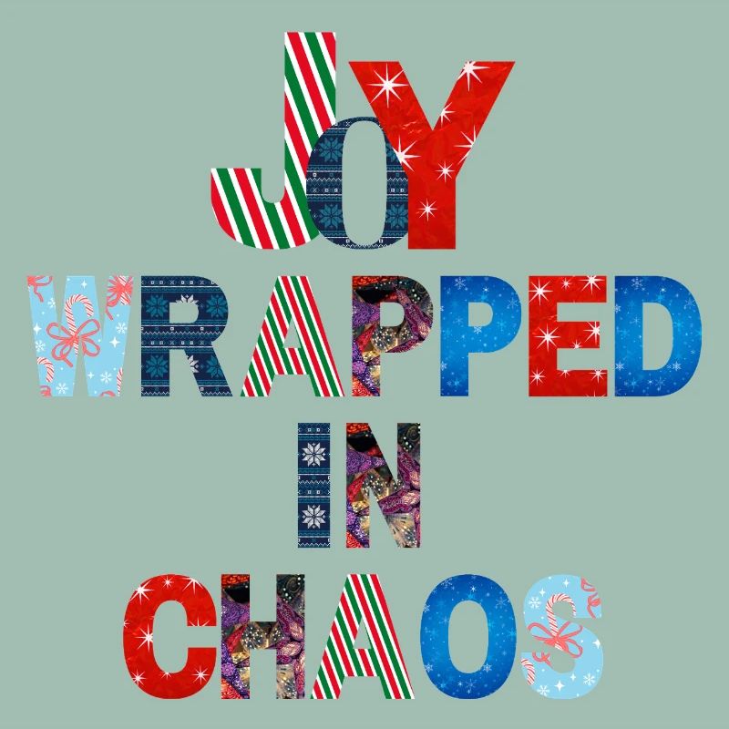 Conception de la typographie de Noël