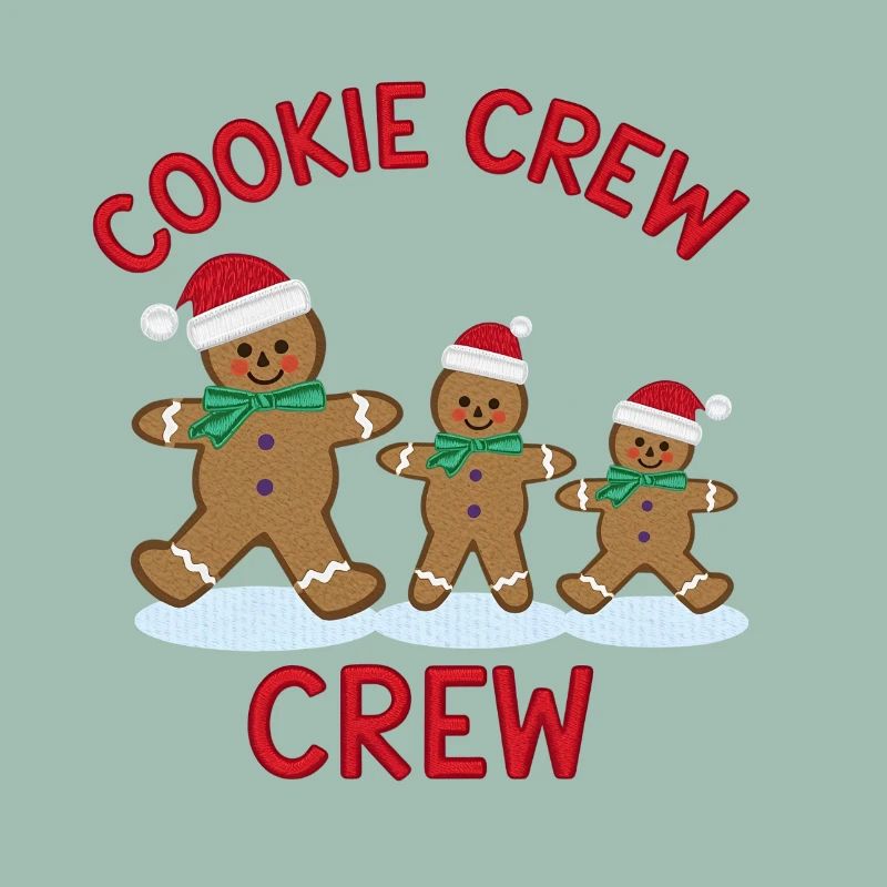 Weihnachtsplätzchen-Crew