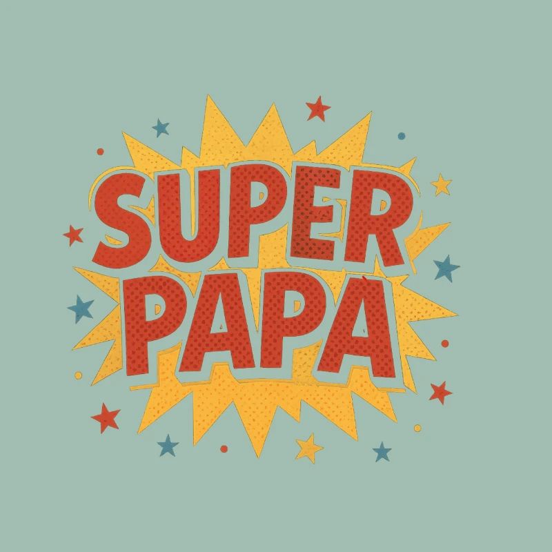 Super Papa Comic Explosion