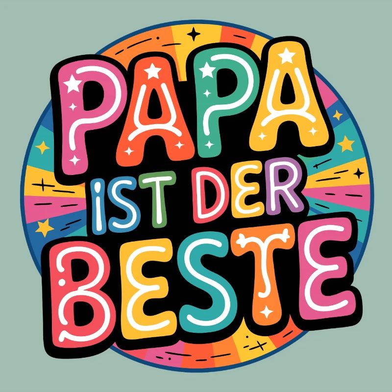 Papa ist der Beste