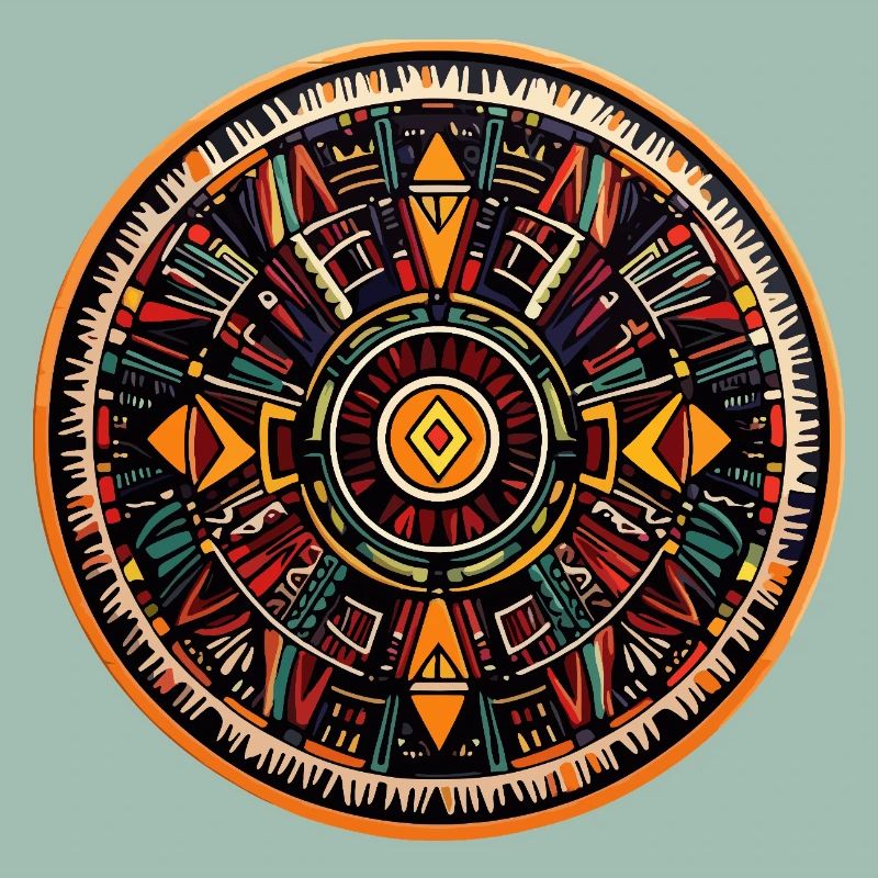 Mandala Fire Circle