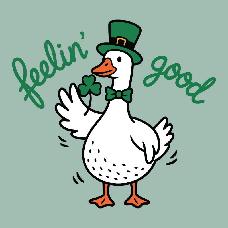 Glücksduck-Leprechaun-Geist
