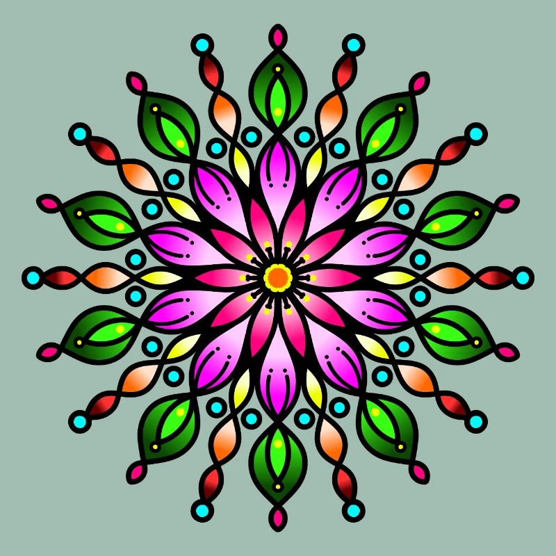 Tropical Rainbow Star