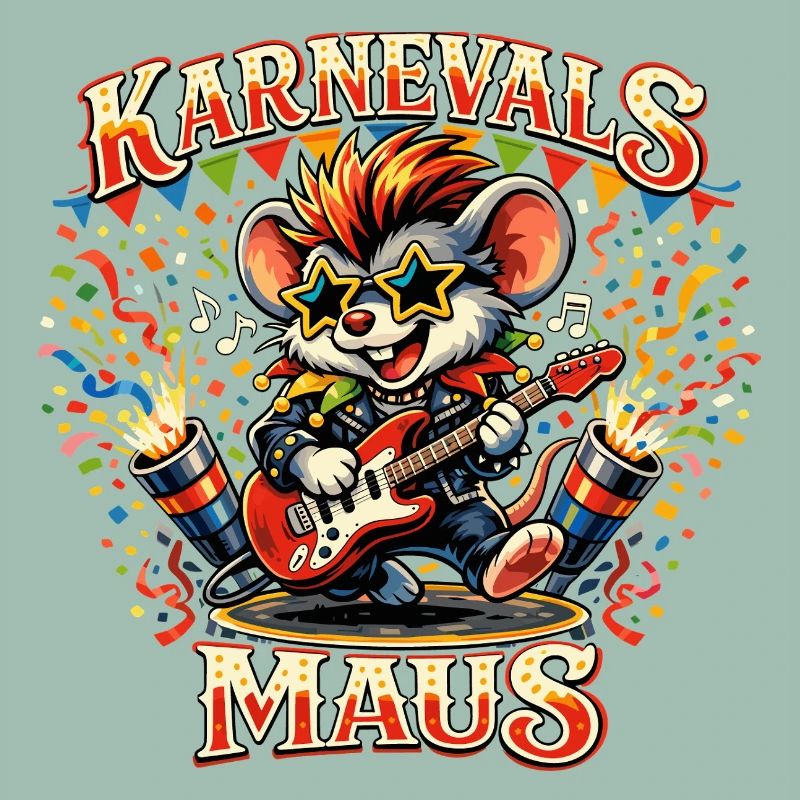 Jupe de souris de carnaval de Cologne Alaaf Drôle