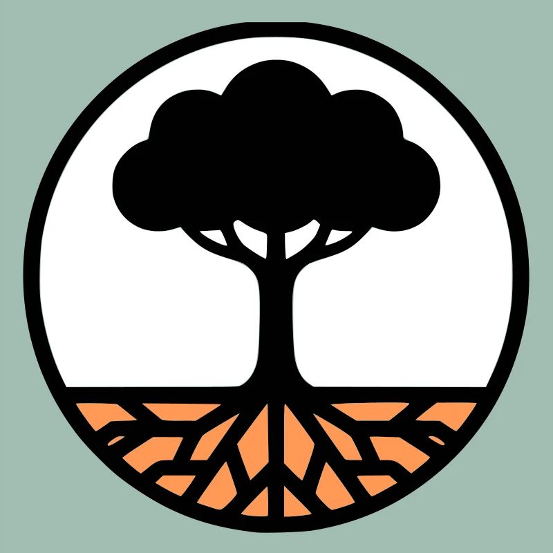 Lebensbaum Kreis Icon
