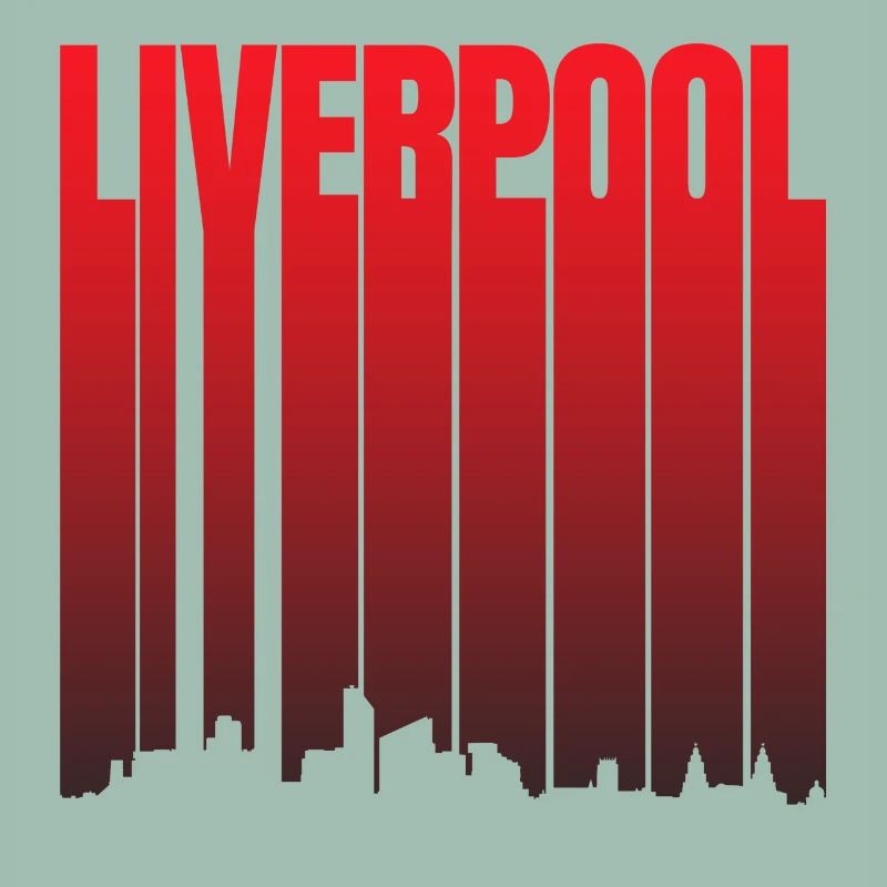 Liverpool Skyline Gradient