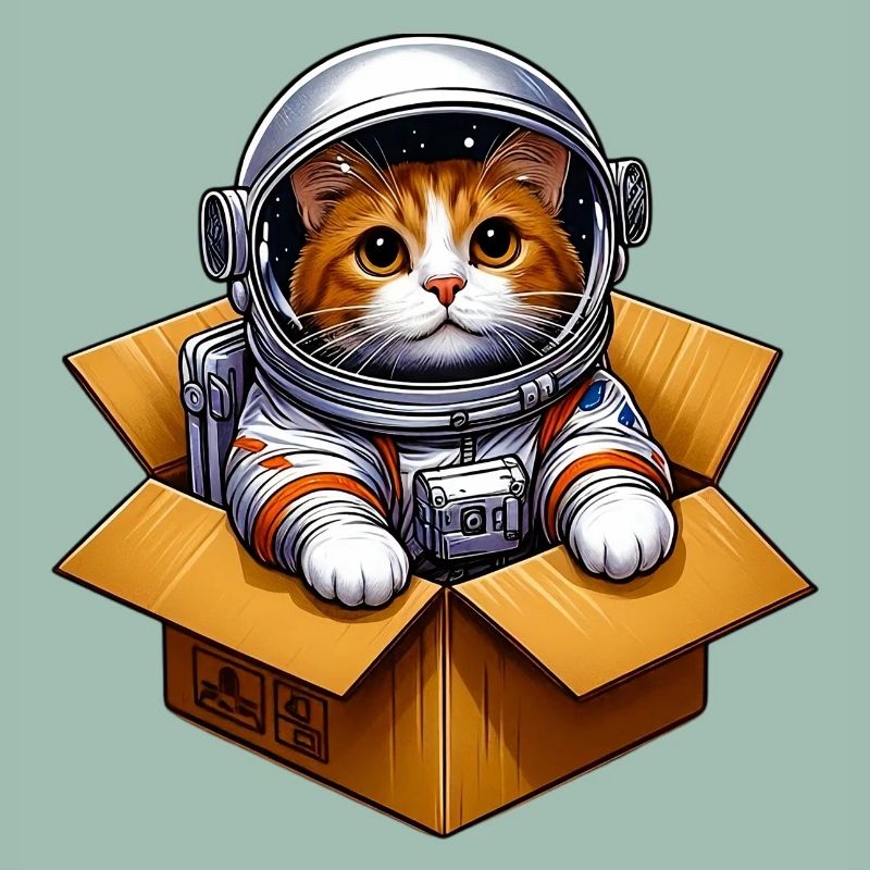 Chat astronaute