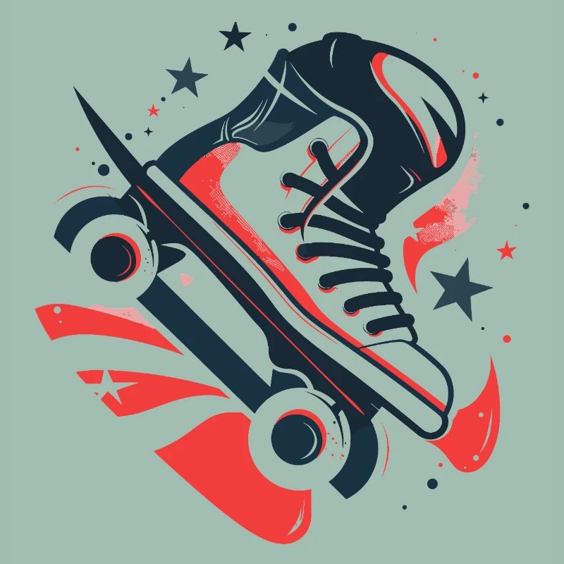 Roller Skates Drawing