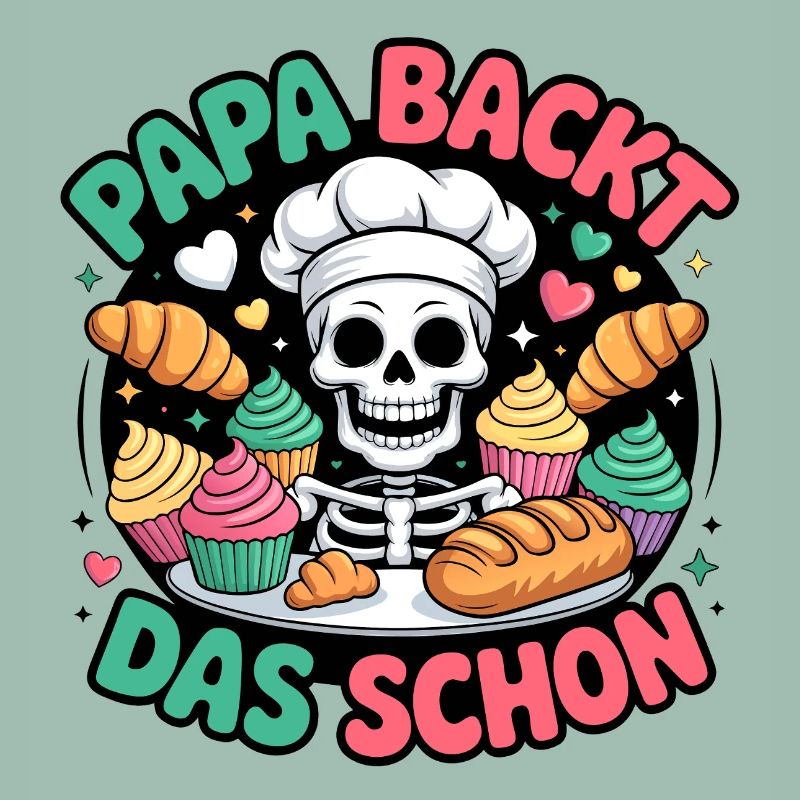 Papa Backt Das Schon