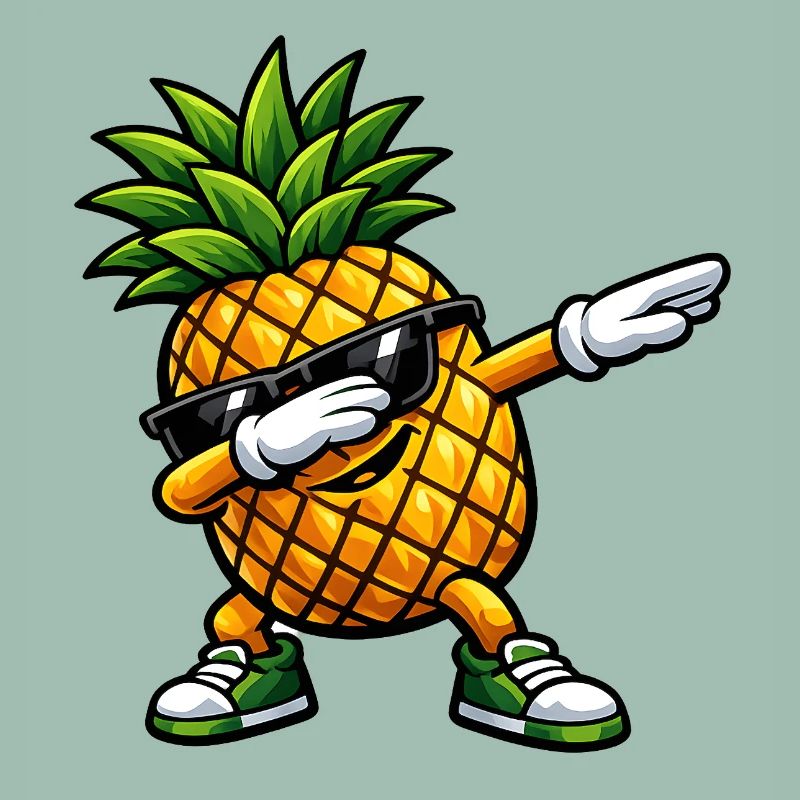Dabbing Ananas