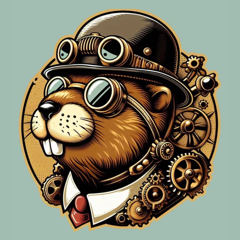 Biber Steampunk Retro