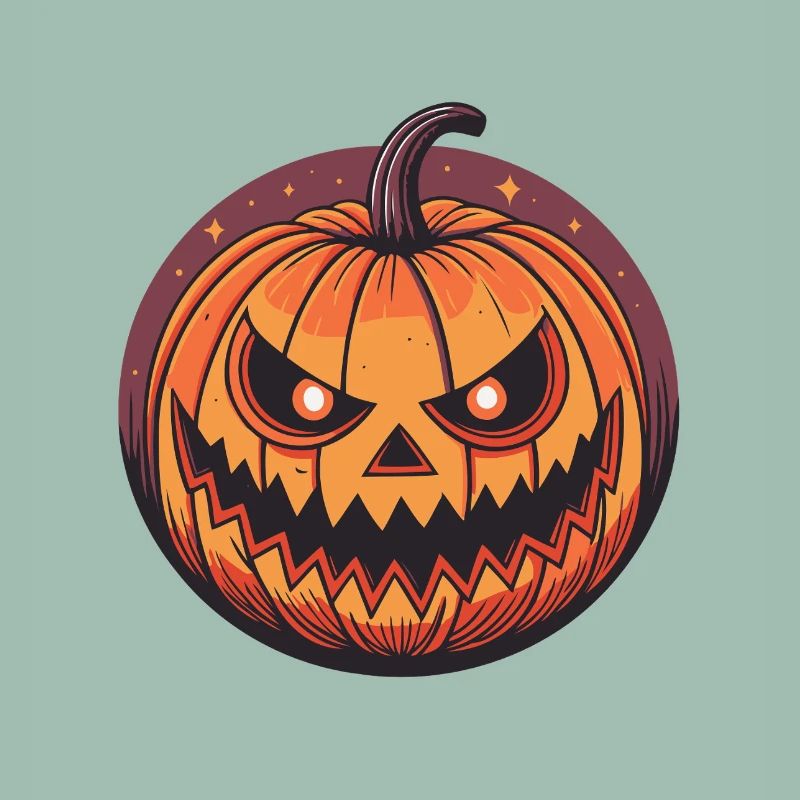 Scary Jack O Lantern Pumpkin